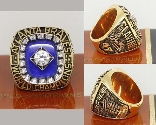 1995 MLB Championship Rings Atlanta Braves World Series Ring